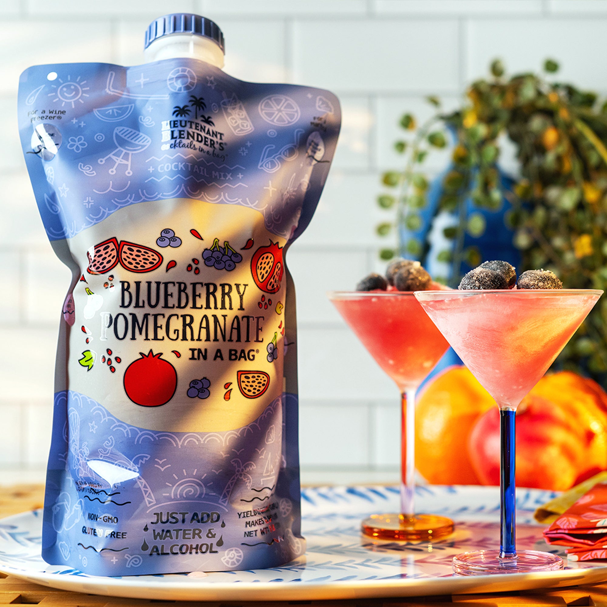 Blueberry Pomegranate - Cocktails in a Bag