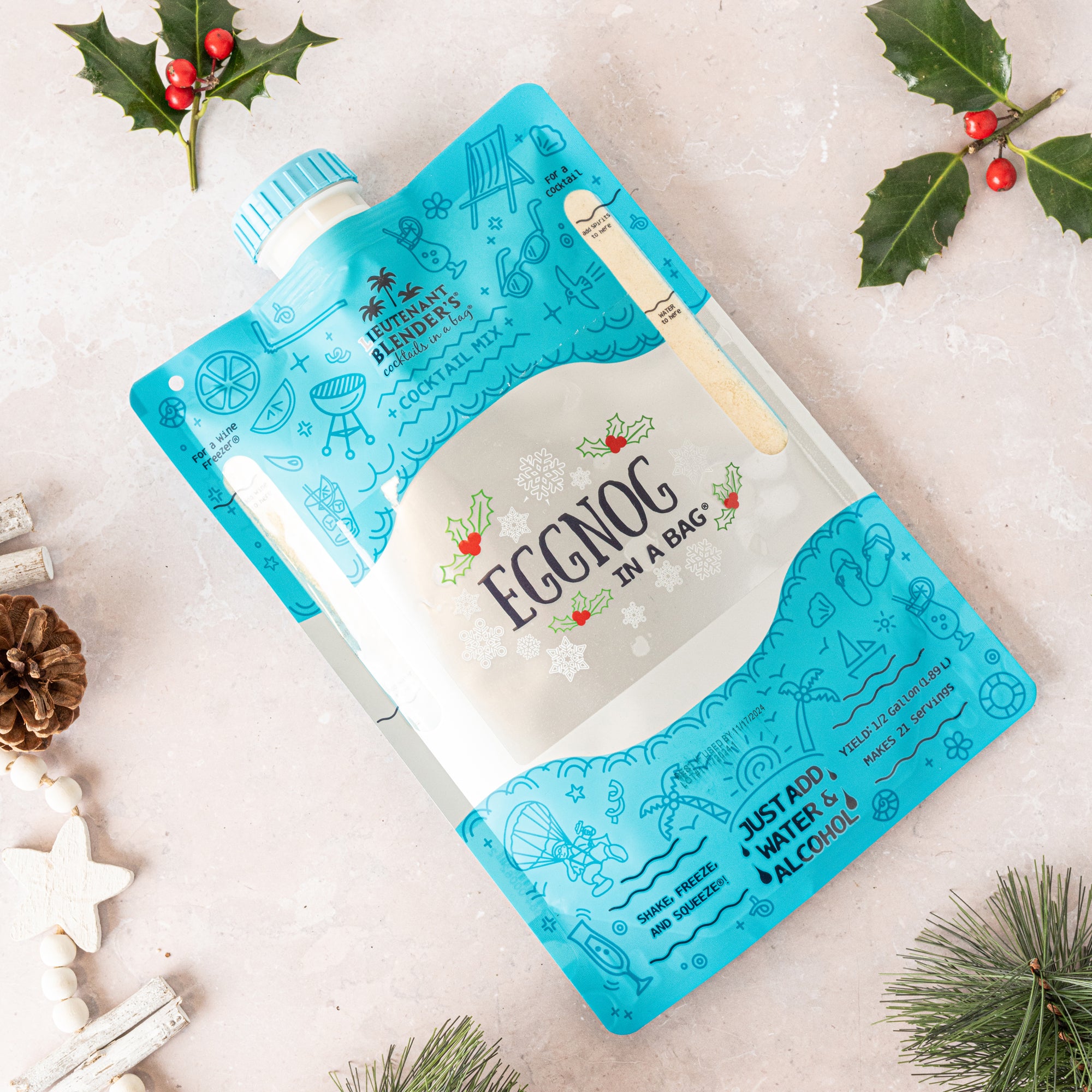 Egg Nog - Cocktails in a Bag