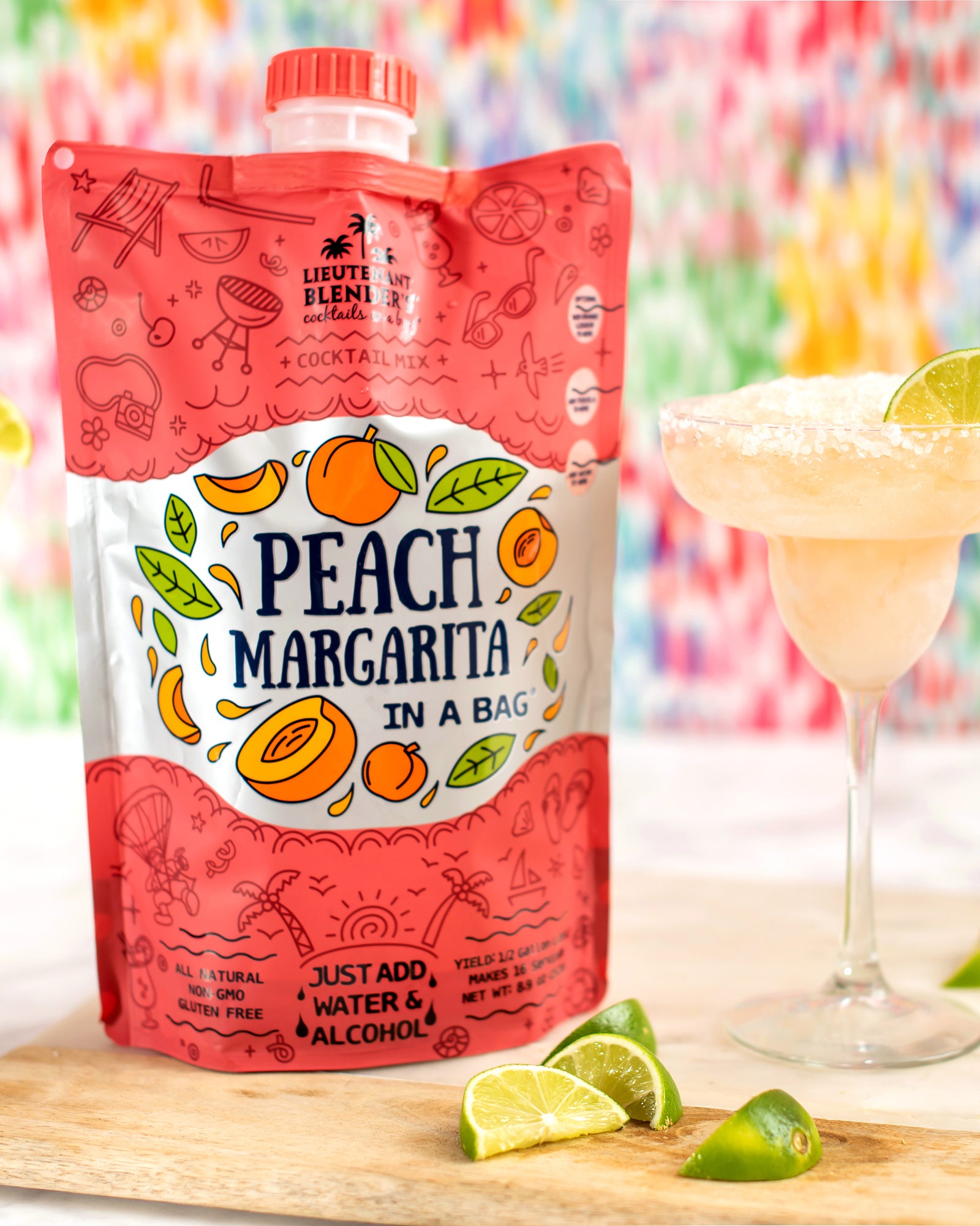 Peach Margarita - Cocktails in a Bag