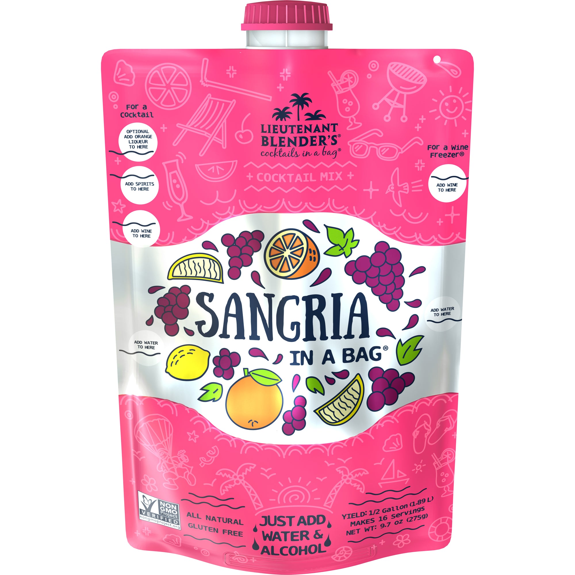 Sangria - Cocktail Mix In A Bag