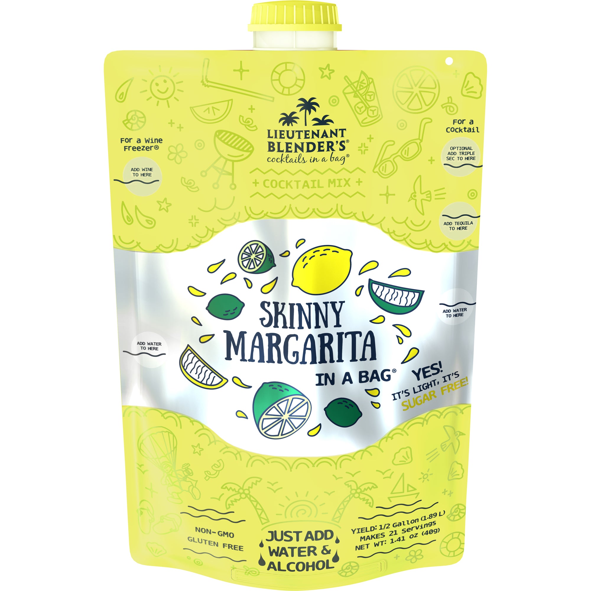 Skinny Margarita - Cocktails in a Bag