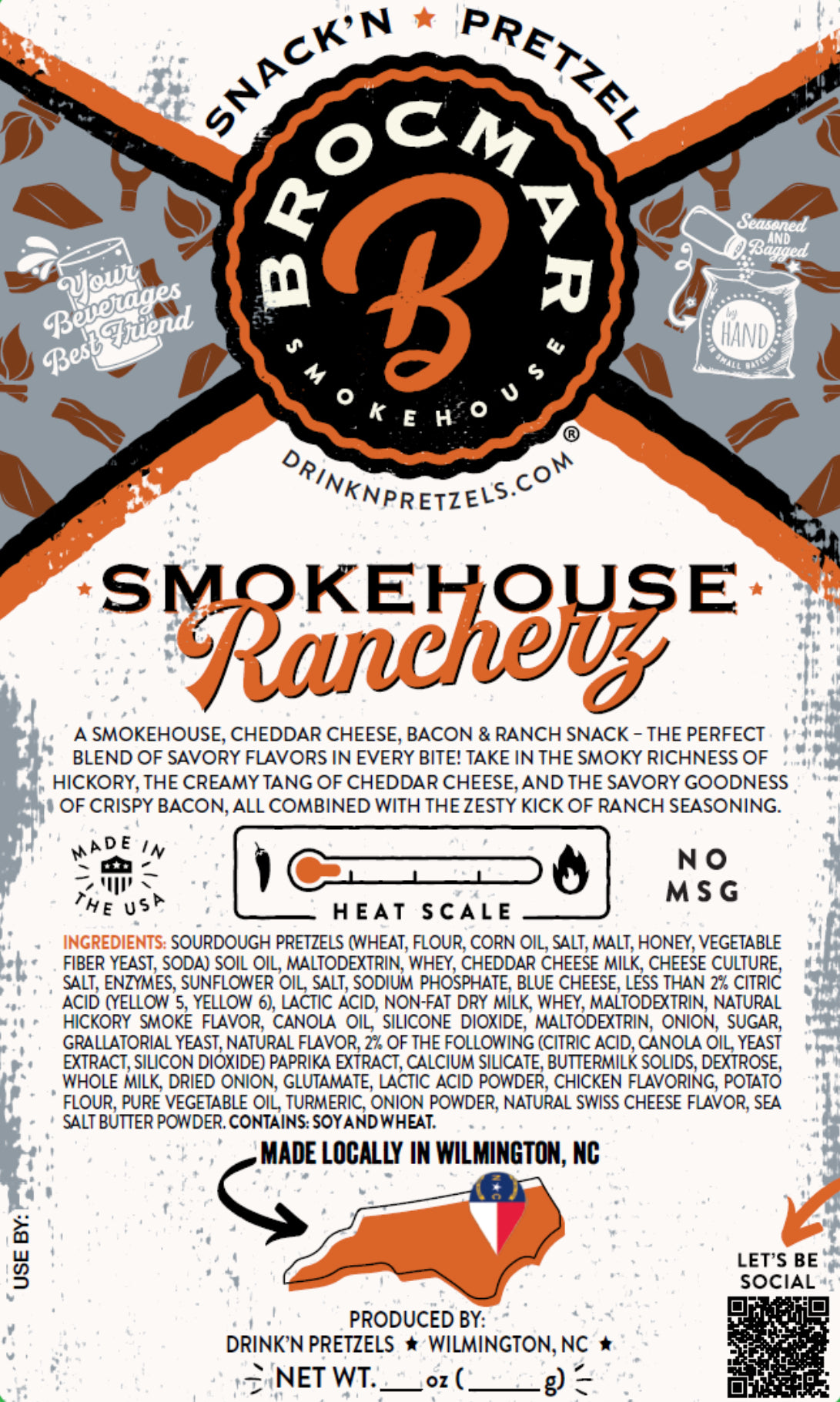 Smokehouse Rancherz Hard Sourdough Drink'N Pretzel Pieces