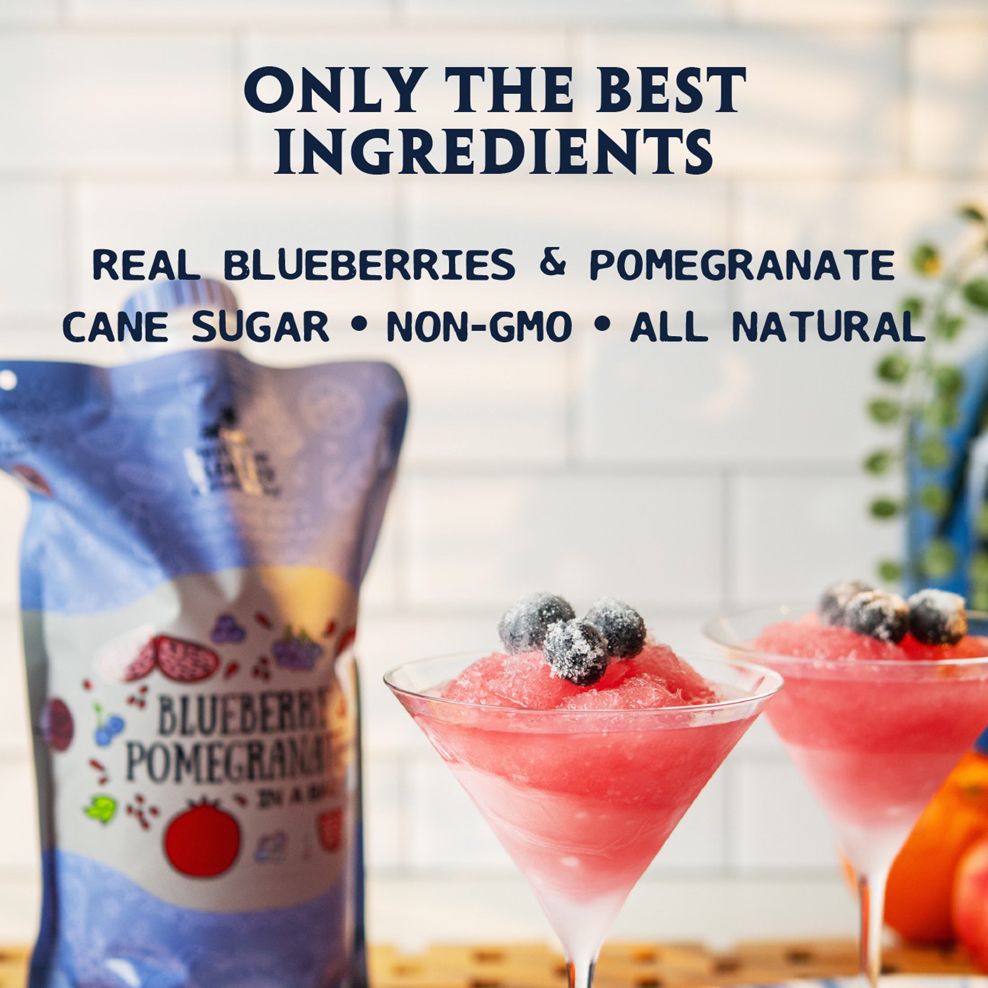 Blueberry Pomegranate - Cocktails in a Bag