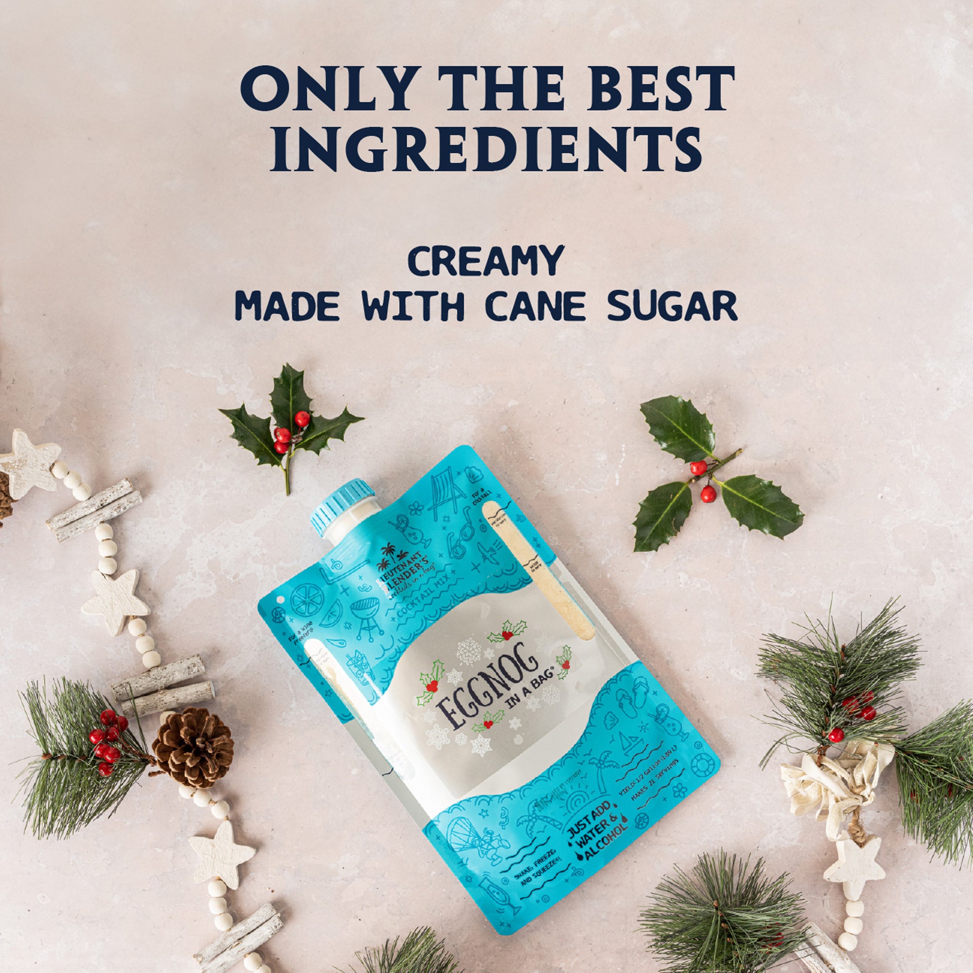 Egg Nog - Cocktails in a Bag
