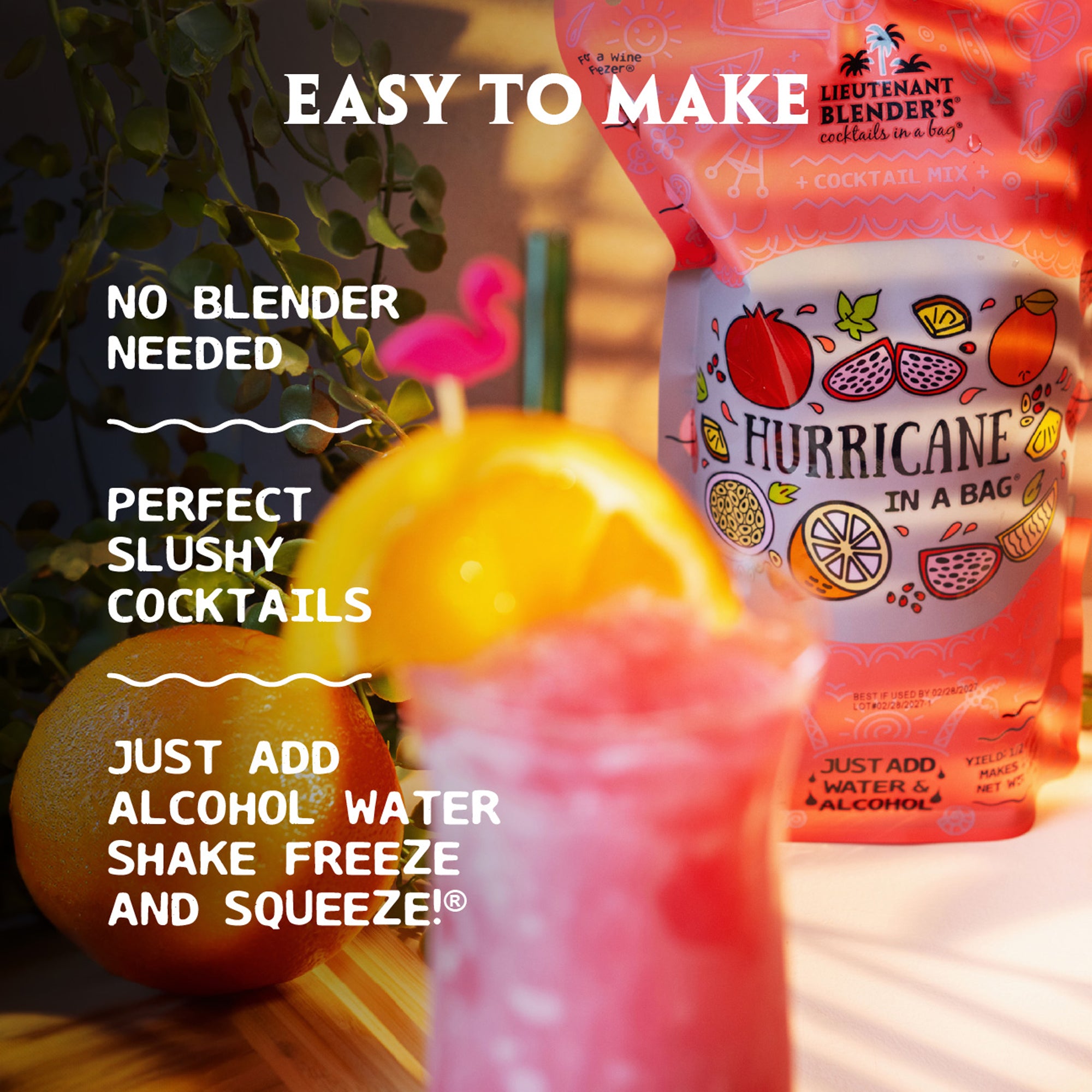 Hurricane - Cocktails in a Bag