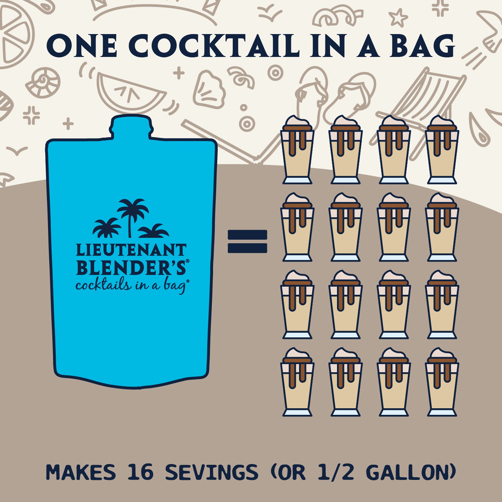 Mudslide - Cocktails in a Bag