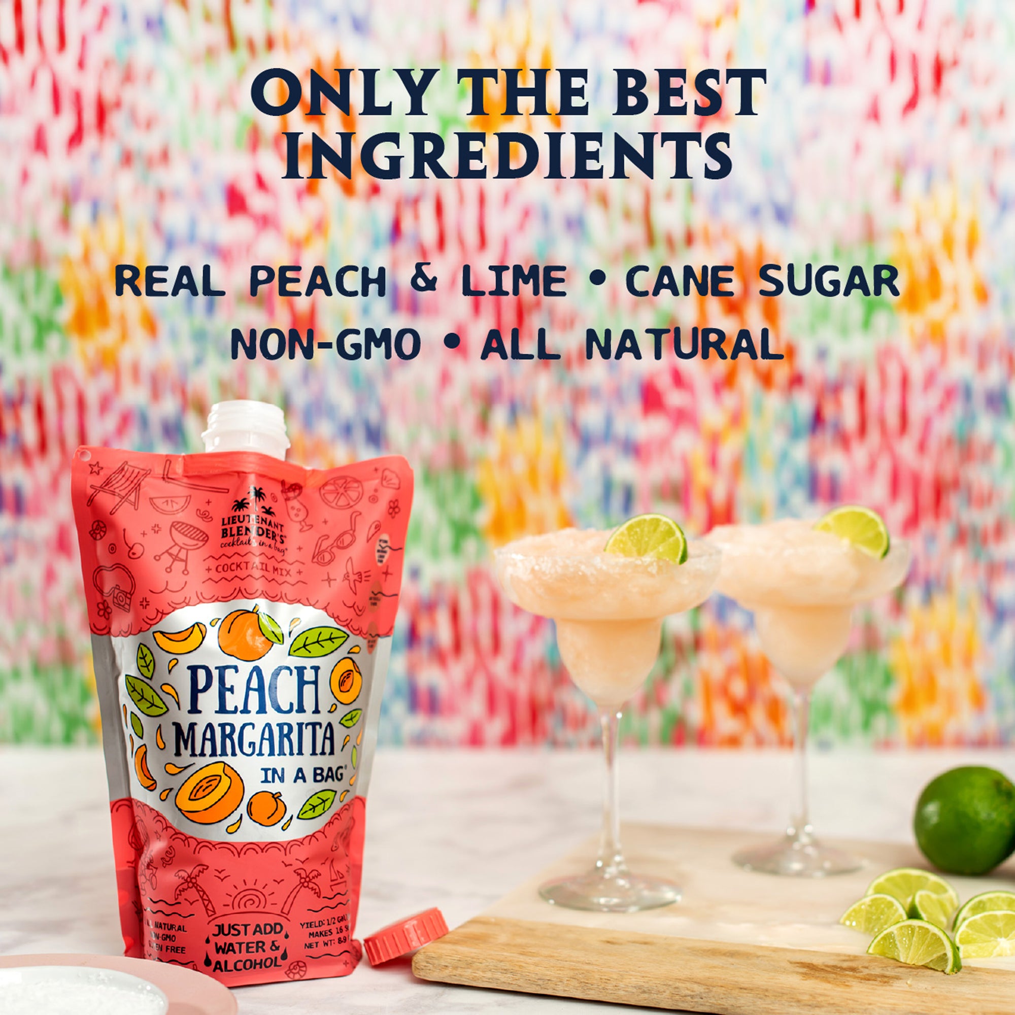Peach Margarita - Cocktails in a Bag