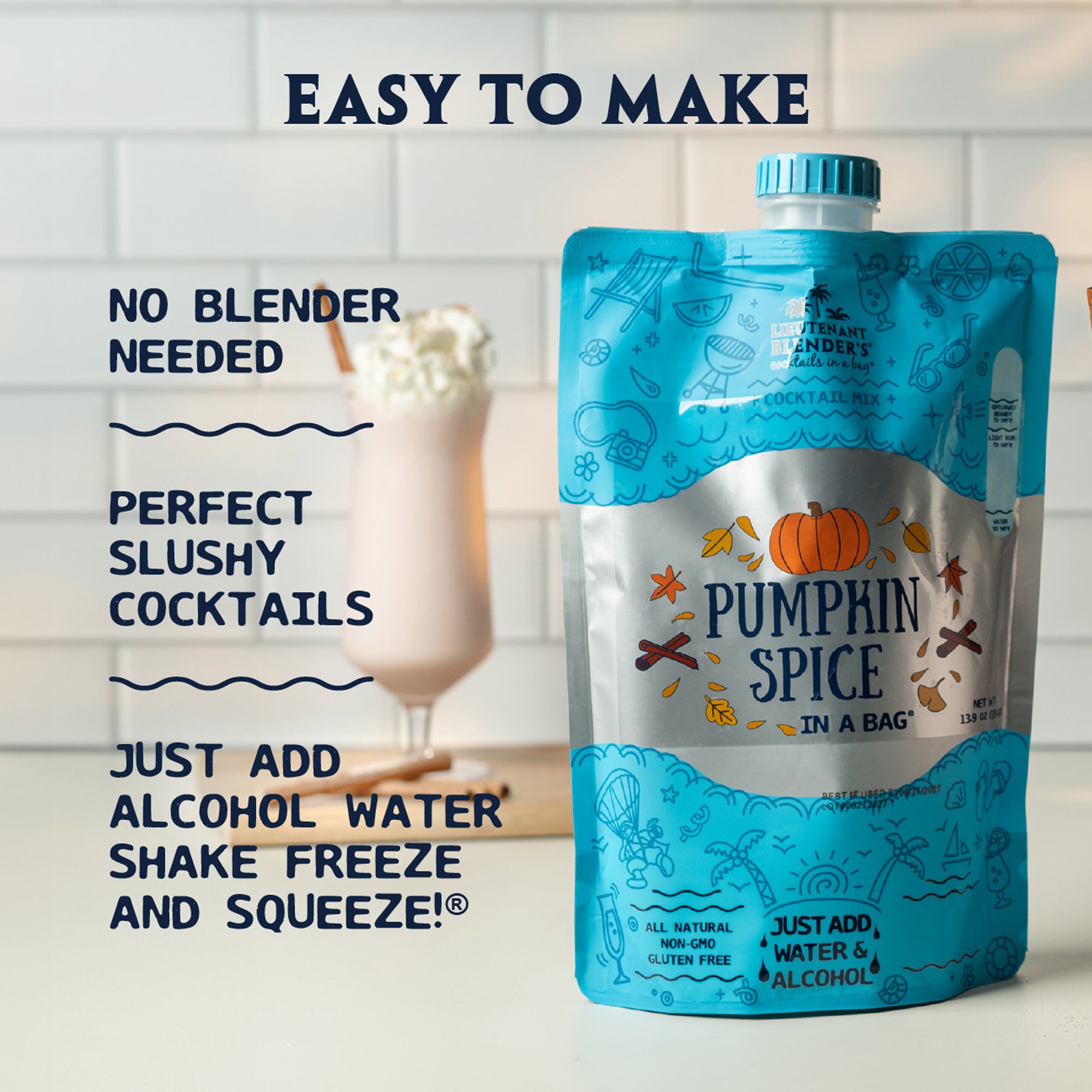 Pumpkin Spice - Cocktails in a Bag