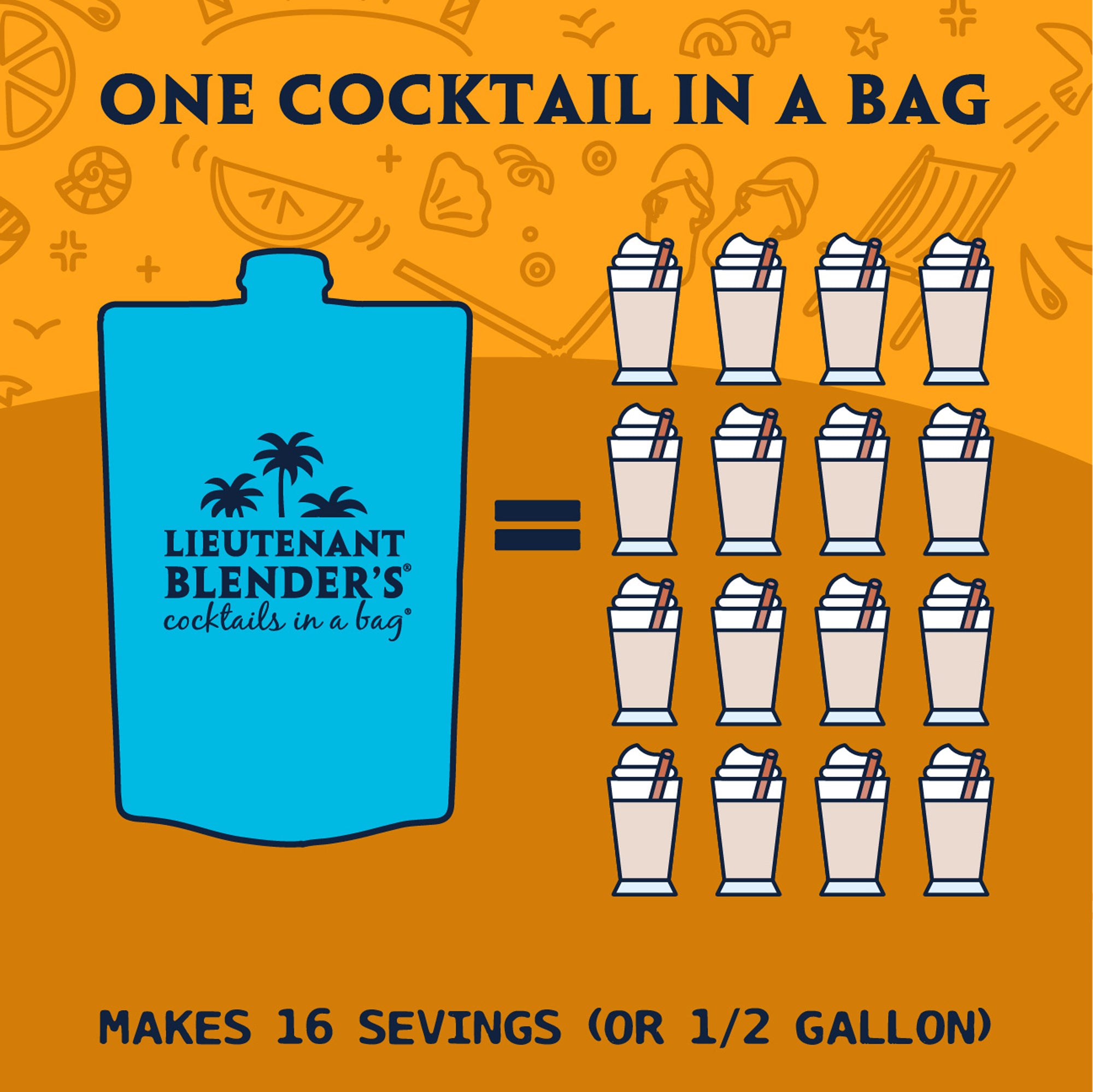 Pumpkin Spice - Cocktails in a Bag
